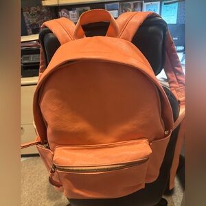 Orange Backpack